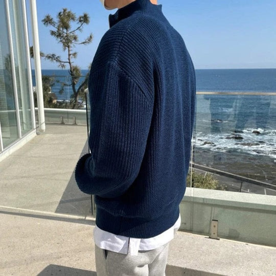 R&B | Pullover mit Halb-Zip