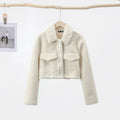 R&B | Warm und Stilvolle Kurze Jacke