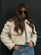 R&B | Warm und Stilvolle Kurze Jacke