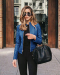 R&B | Damen Slim Fit Bomberjacke