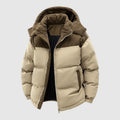 R&B | Winter Zip-Up Puffer Herrenjacke