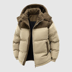 R&B | Winter Zip-Up Puffer Herrenjacke
