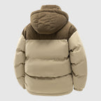 R&B | Winter Zip-Up Puffer Herrenjacke