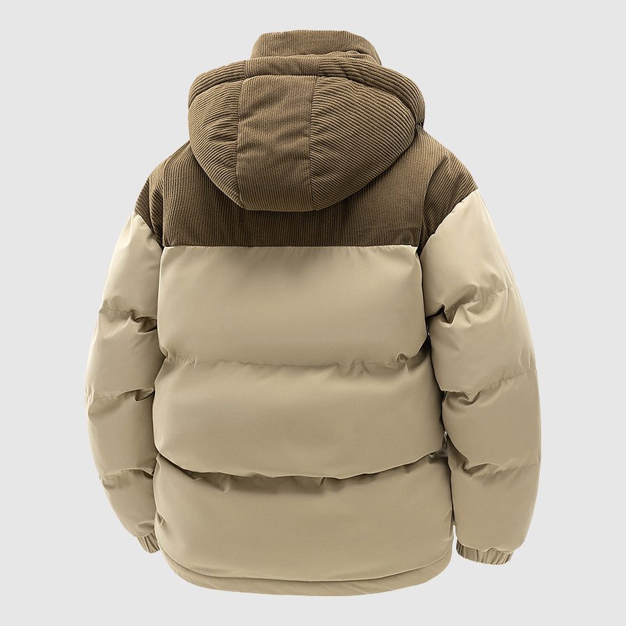 R&B | Winter Zip-Up Puffer Herrenjacke
