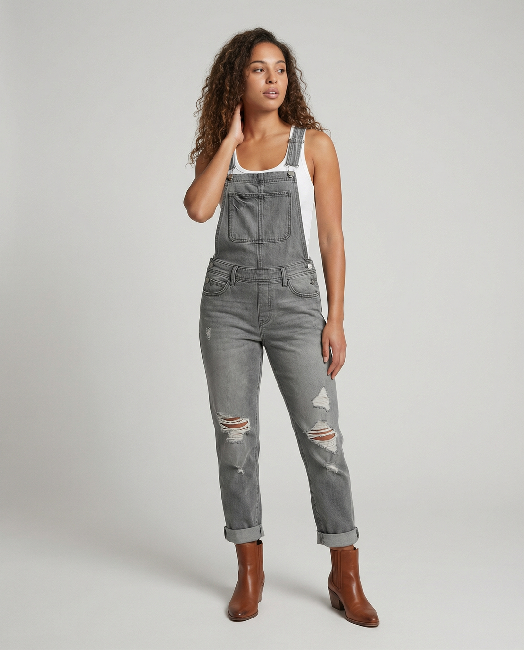 Damen Zerrissener Overall mit Eleganter Passform & Komfort | R&B