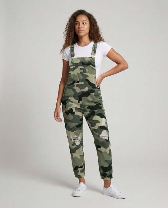 Damen Zerrissener Overall mit Eleganter Passform & Komfort | R&B