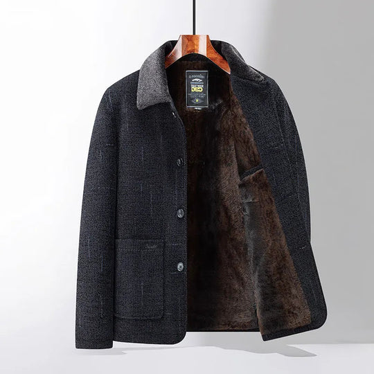 R&B | Pelzgefütterte Jacke