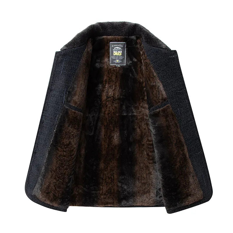R&B | Pelzgefütterte Jacke