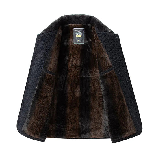 R&B | Pelzgefütterte Jacke
