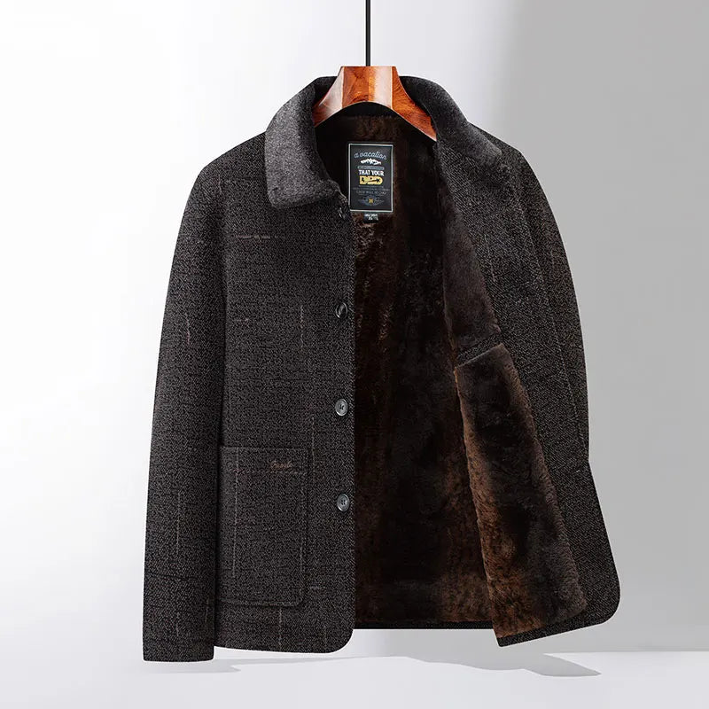 R&B | Pelzgefütterte Jacke