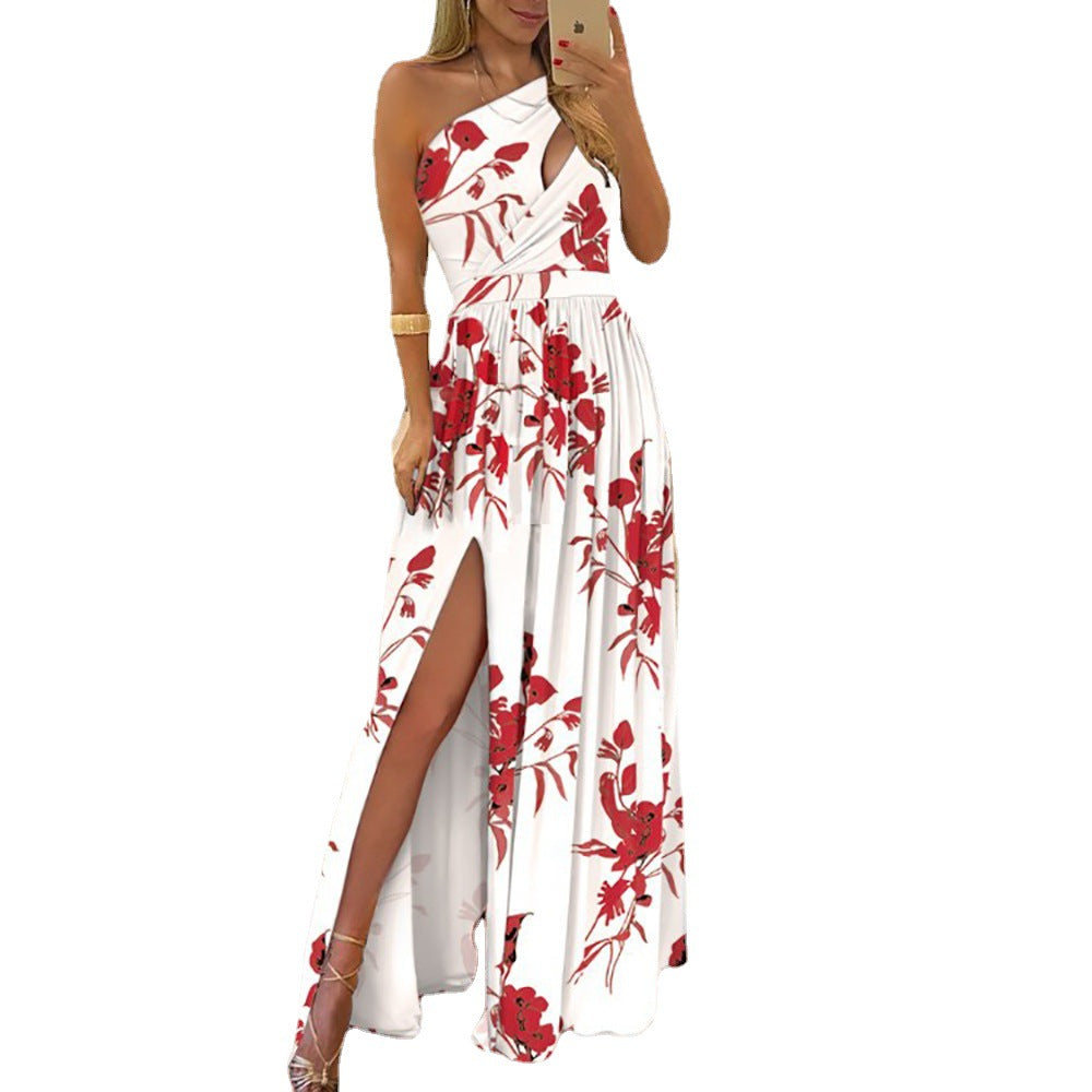 R&B | Frühling/Sommer Schulterfreies Kleid für Frauen