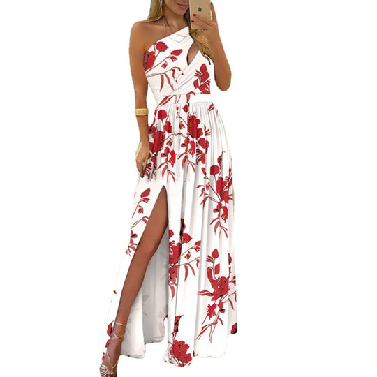 R&B | Frühling/Sommer Schulterfreies Kleid für Frauen
