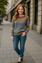 R&B | Warmer Retro - Winterpullover für Frauen