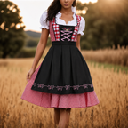 R&B | Karierte Oktoberfest Dirndl