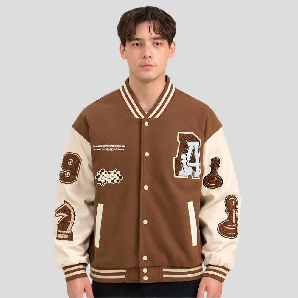 R&B | Vintage-Jacke mit Gestickten Aufnähern - Sam