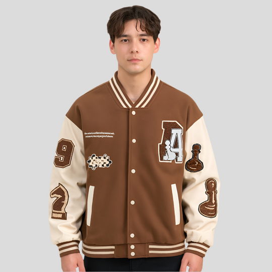 R&B | Vintage-Jacke mit Gestickten Aufnähern - Sam