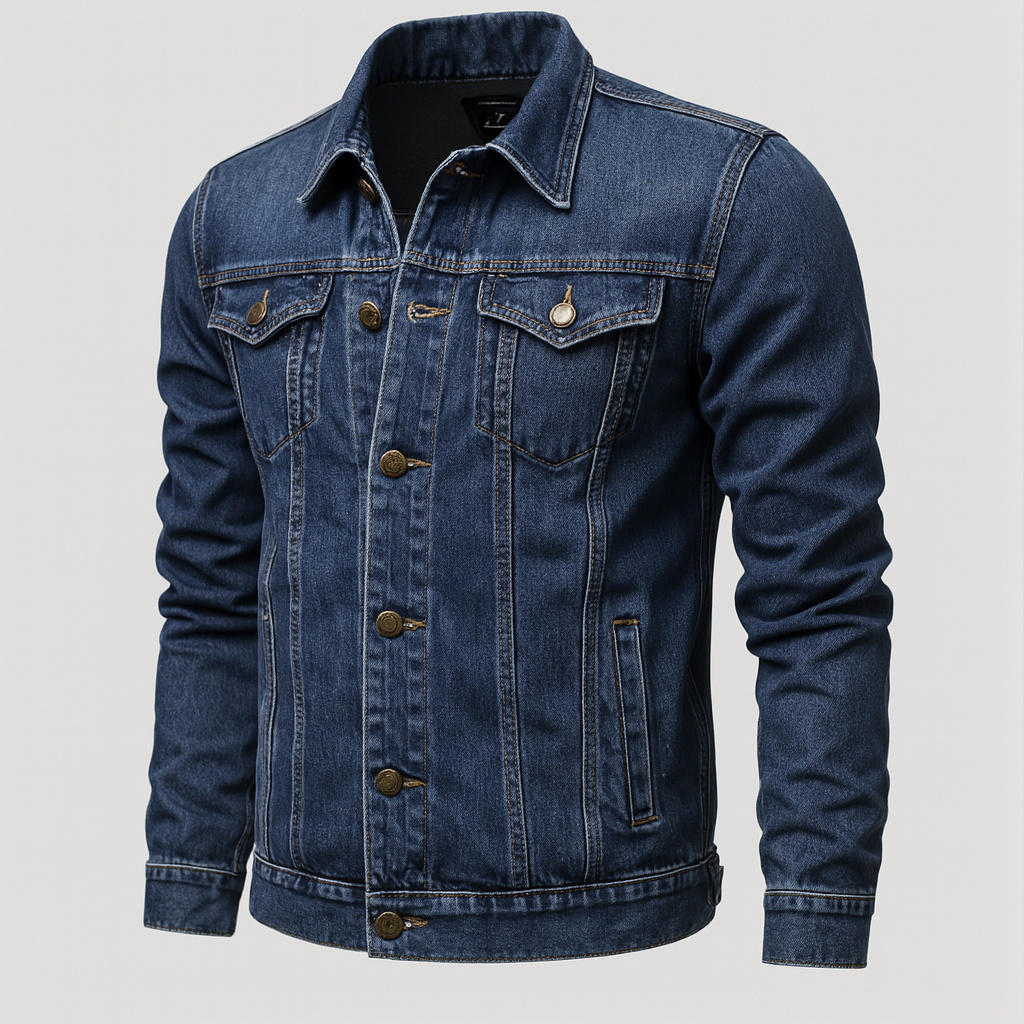 R&B | Denim-Truckerjacke für Herren