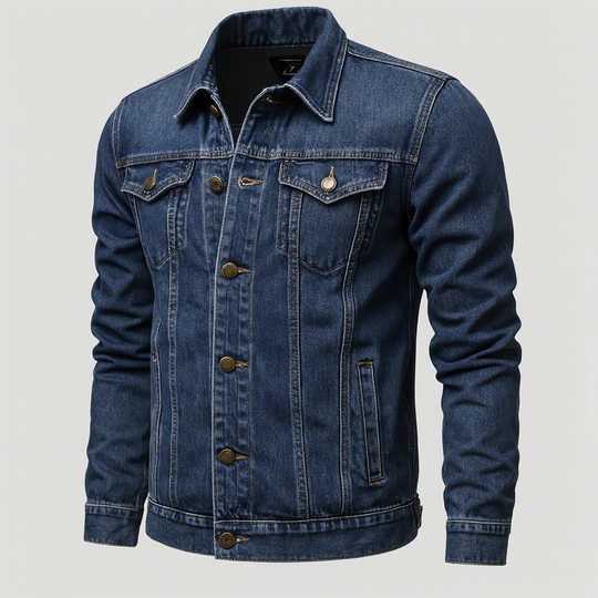 R&B | Denim-Truckerjacke für Herren