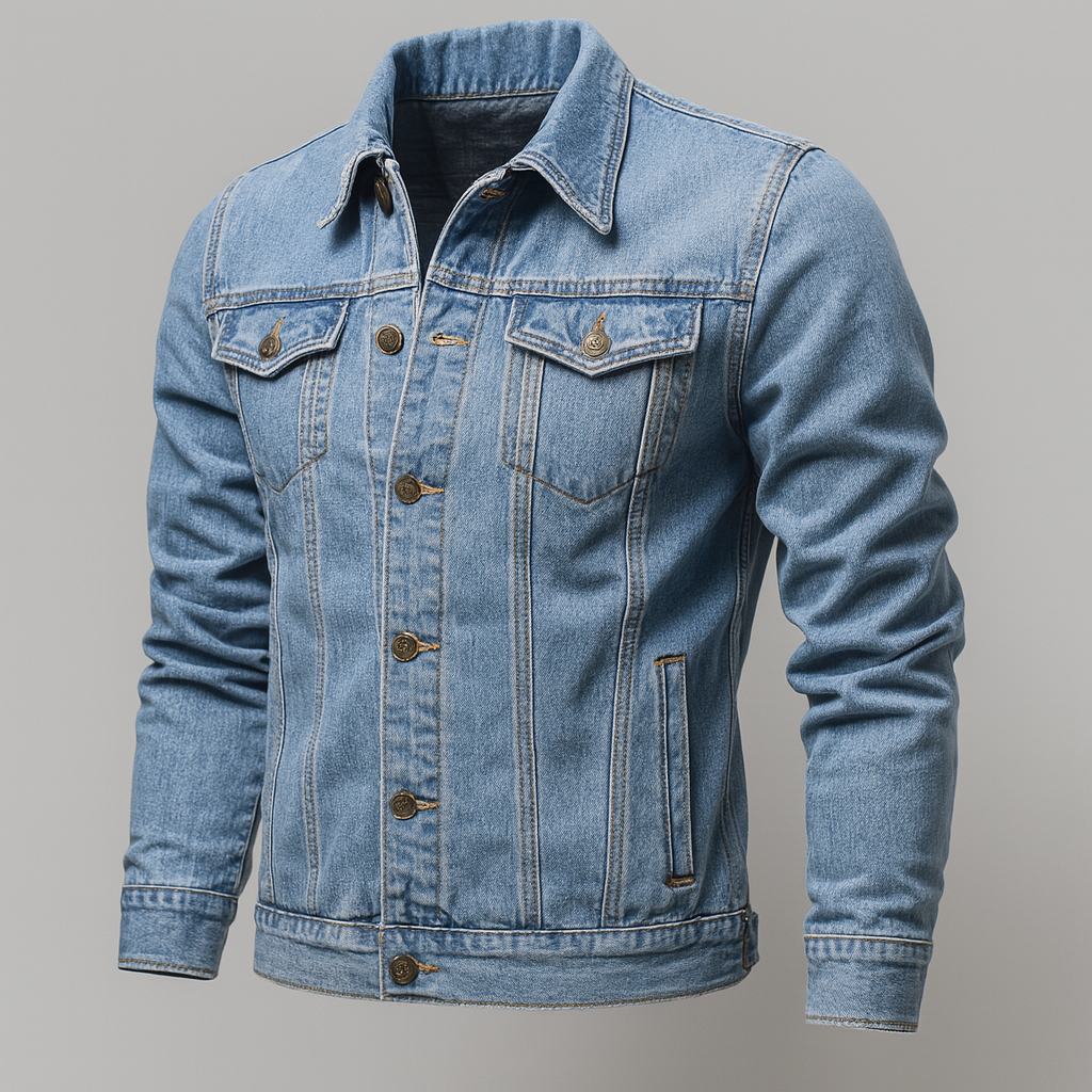 R&B | Denim-Truckerjacke für Herren