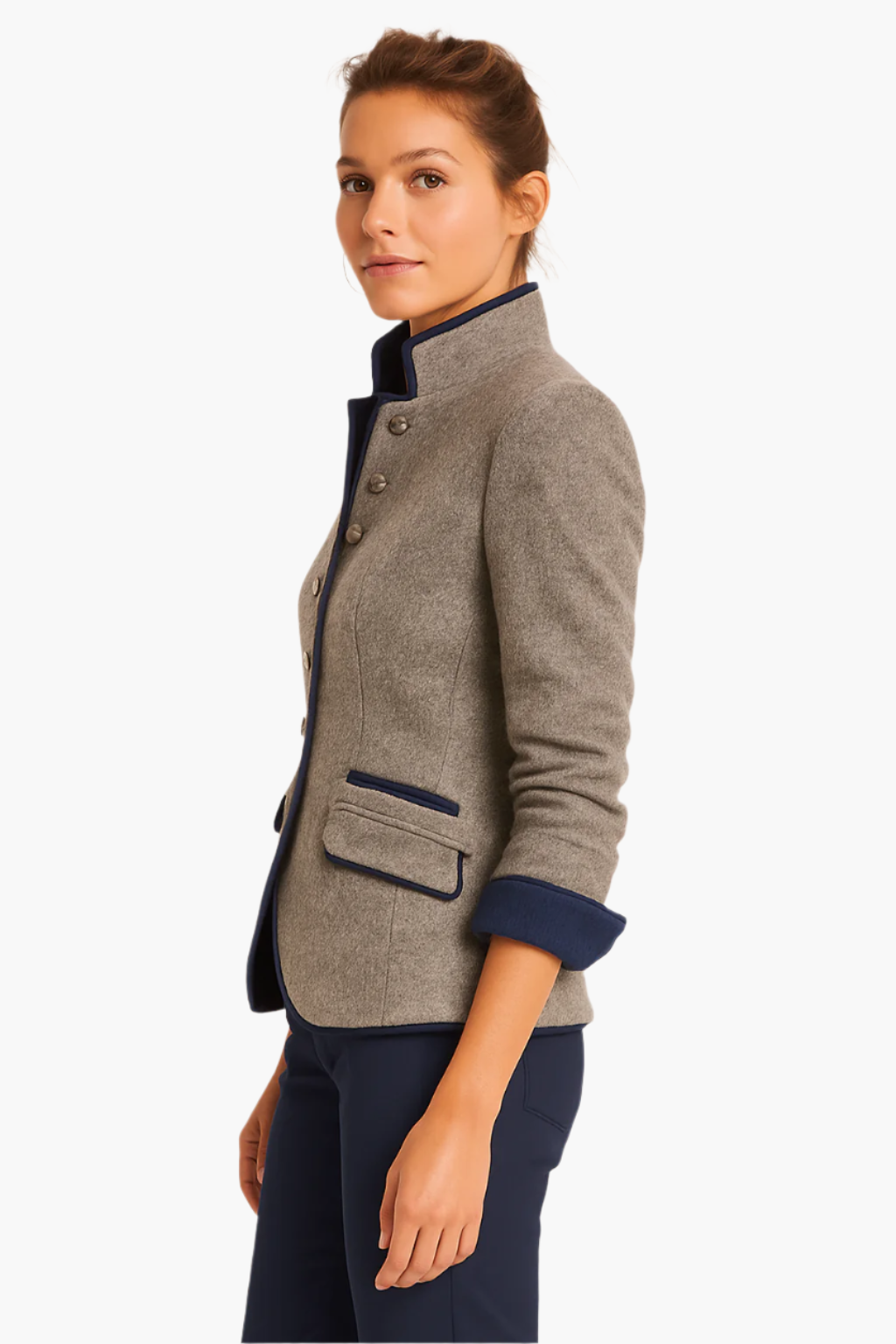 R&B | Blazer Modern Business Eleganz - Stilvolle Alltagsjacke für Büro und Freizeit
