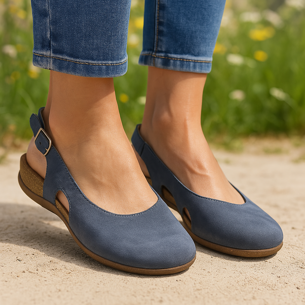 Bequeme Sandalen mit Stütze für Damen R&B R&B