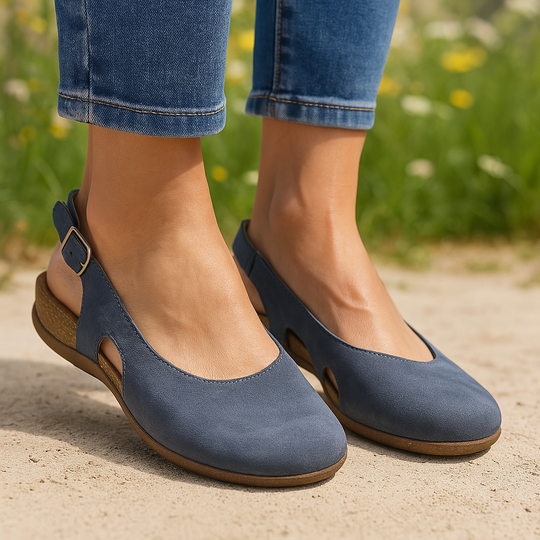 Bequeme Sandalen mit Stütze für Damen R&B R&B