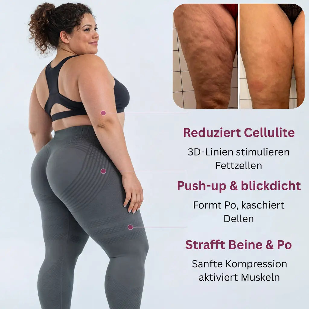 Damen Leggings Figurformend Stretch