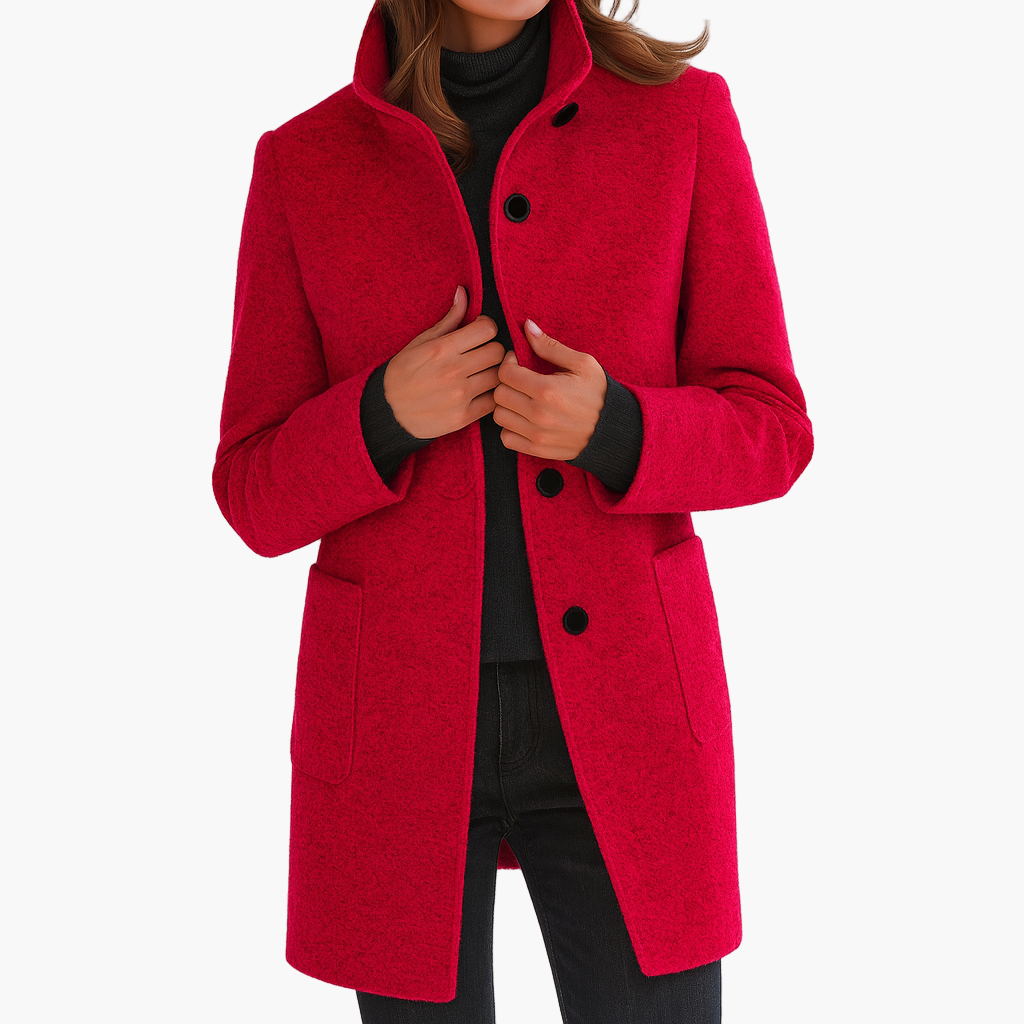 Damen Textil Kurzmantel mit Modernem & Elegantem Design | R&B