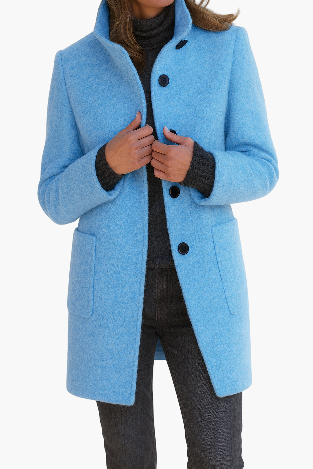 Damen Textil Kurzmantel mit Modernem & Elegantem Design | R&B