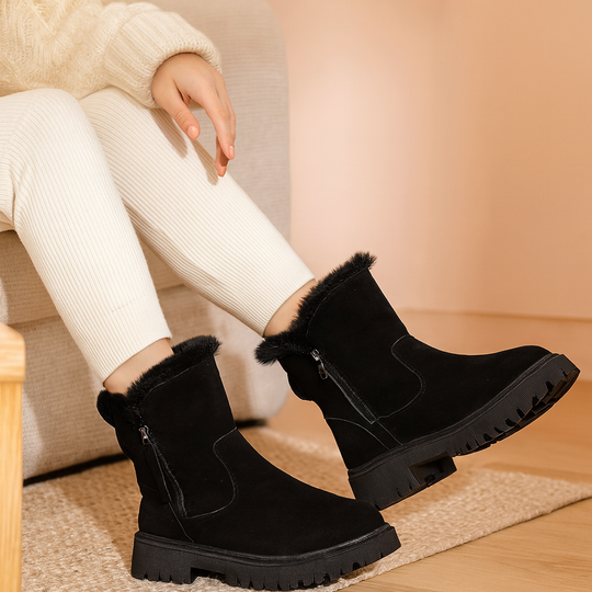 Maëlle | Unverzichtbare Winterstiefel mit Fellfutter R&B