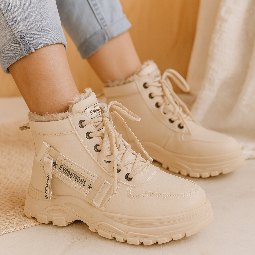 Seraphine | Winterstiefel mit Kunstfellfutter R&B
