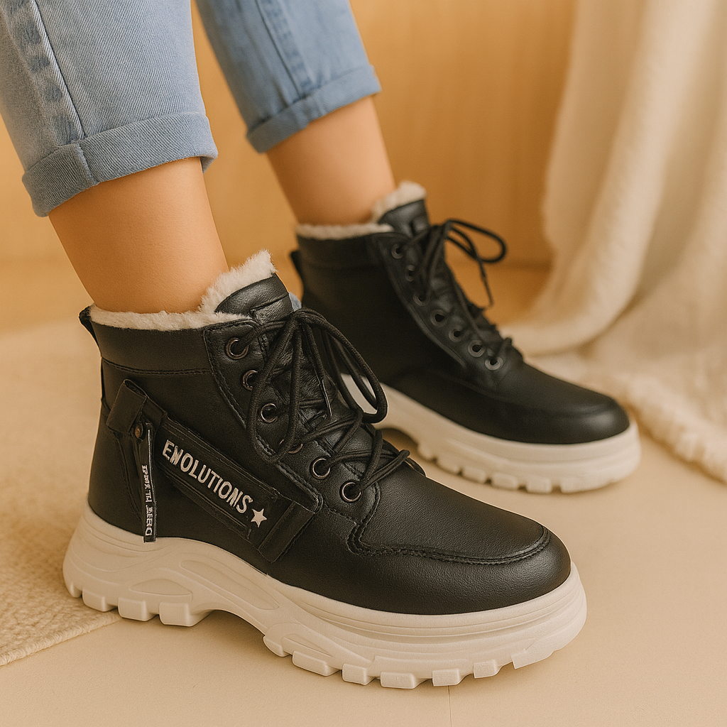 Seraphine | Winterstiefel mit Kunstfellfutter R&B