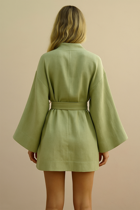 R&B | Luxus Kimono mit Gürtel