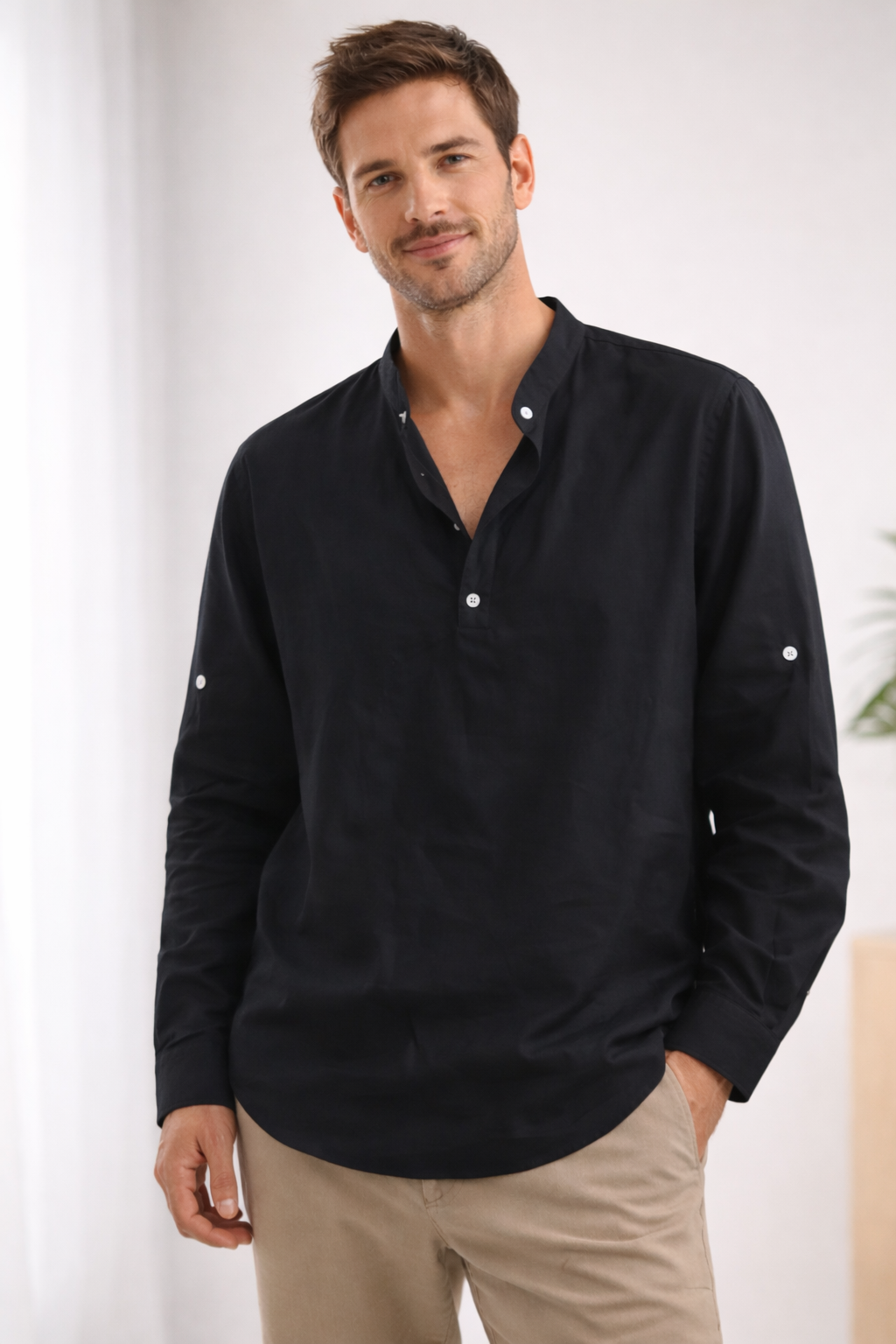 EB – Elegantes hemd Mit Kragen