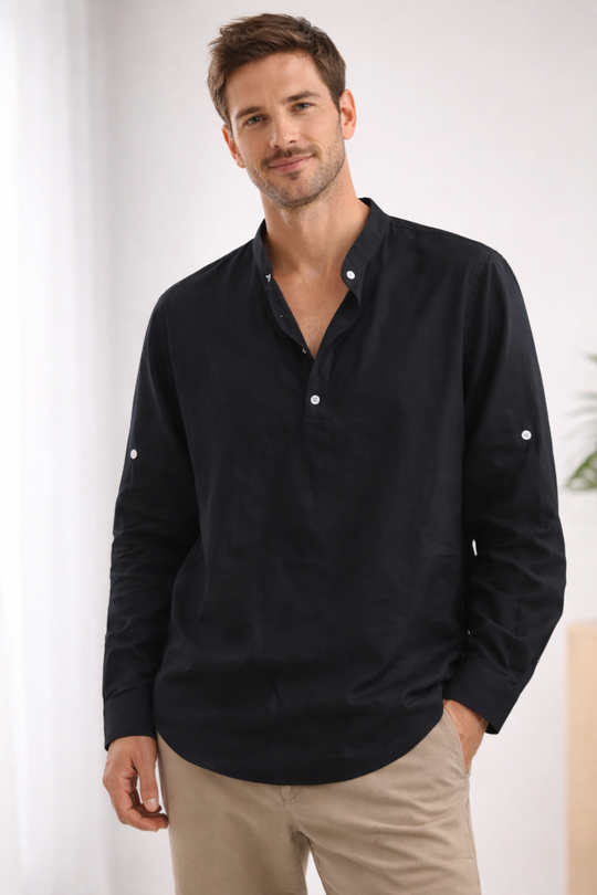 R&B – Elegantes hemd Mit Kragen