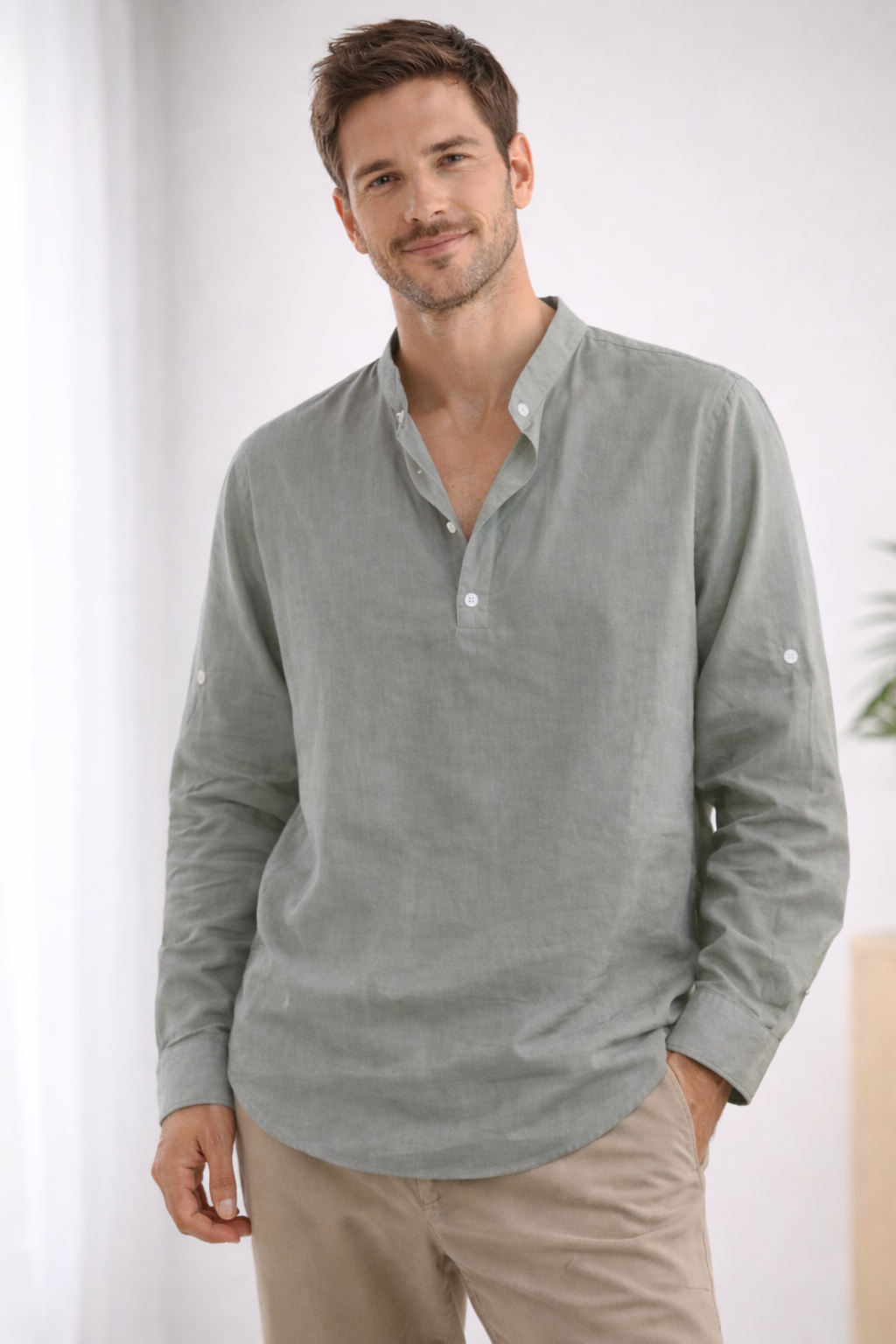 EB – Elegantes hemd Mit Kragen