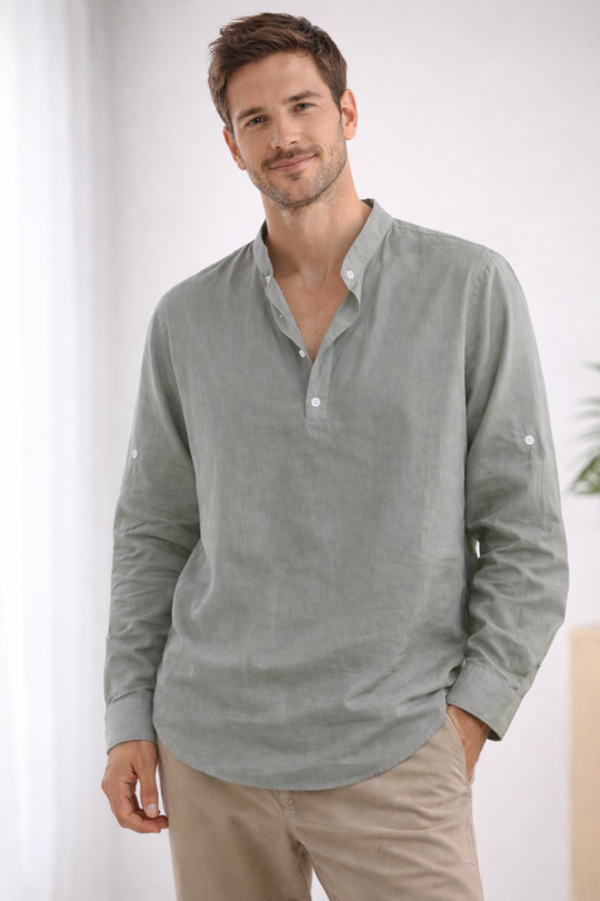 R&B – Elegantes hemd Mit Kragen