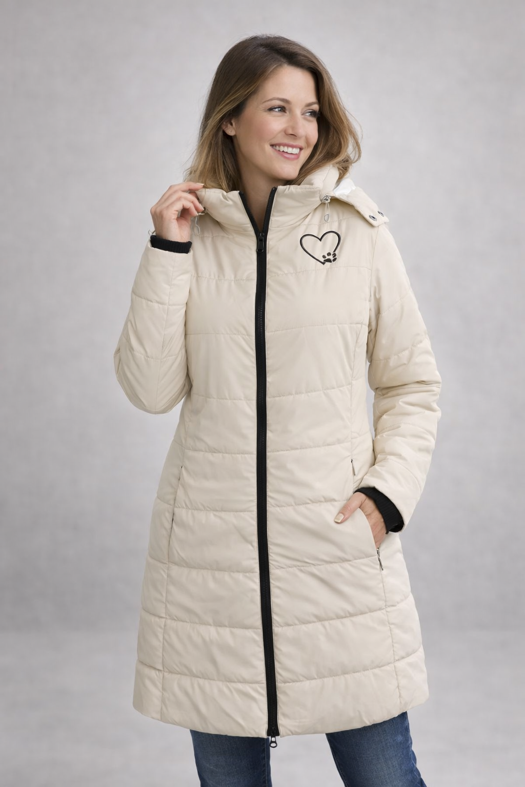 Gesteppte Winterjacke Damen | R&B