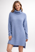 Langer Strickpullover