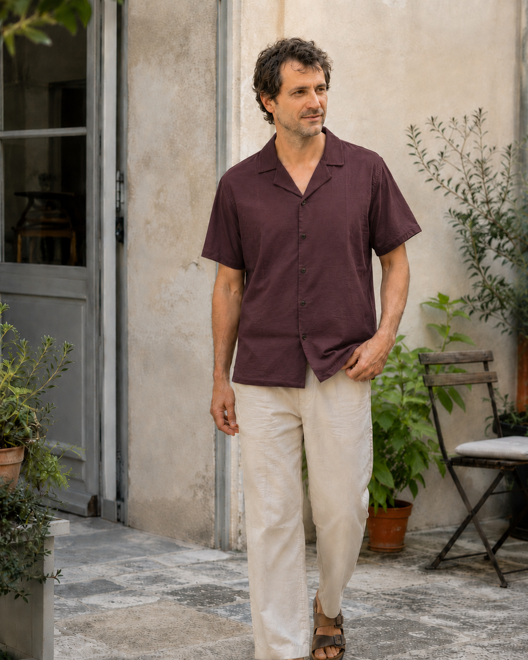 Herren-Set mit sommerlichem Look