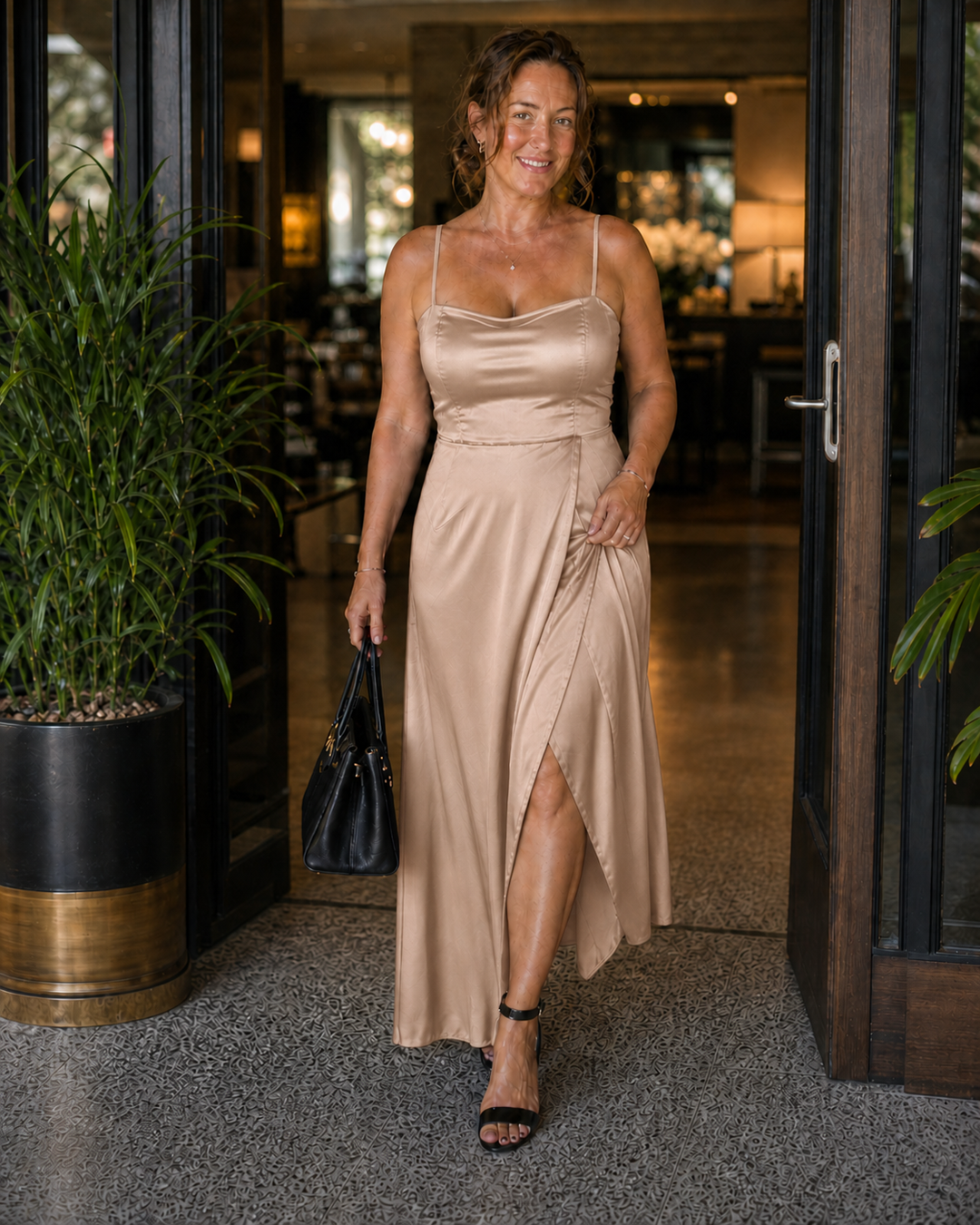 Elegantes Damen-Kleid mit fließendem Schnitt | R&B