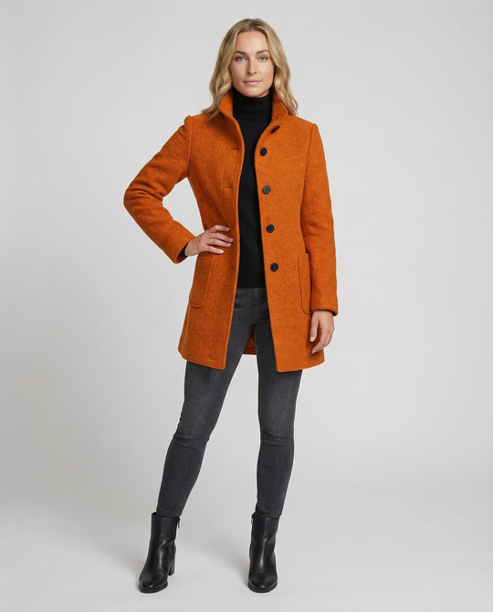 Damen Textil Kurzmantel mit Modernem & Elegantem Design | R&B