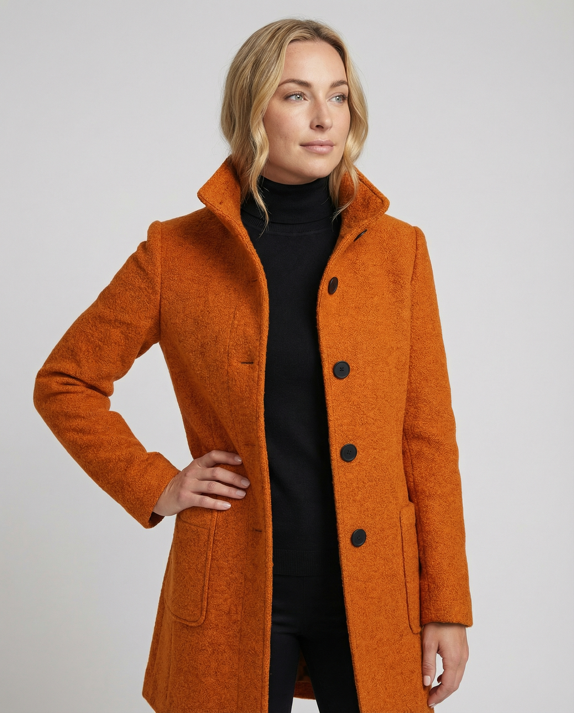 Damen Textil Kurzmantel mit Modernem & Elegantem Design | R&B