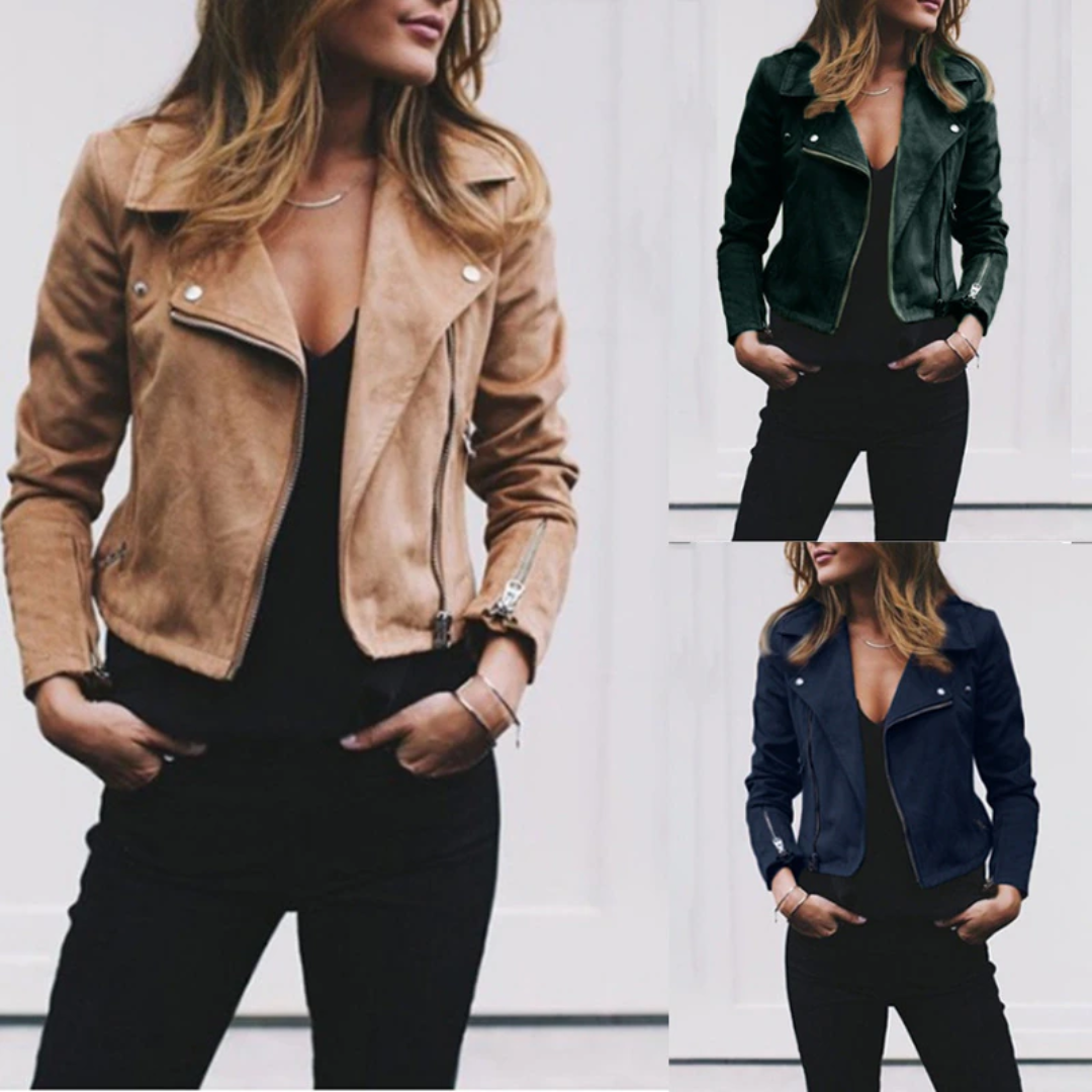 R&B | Slim Reißverschlussjacke - Modern & Elegant