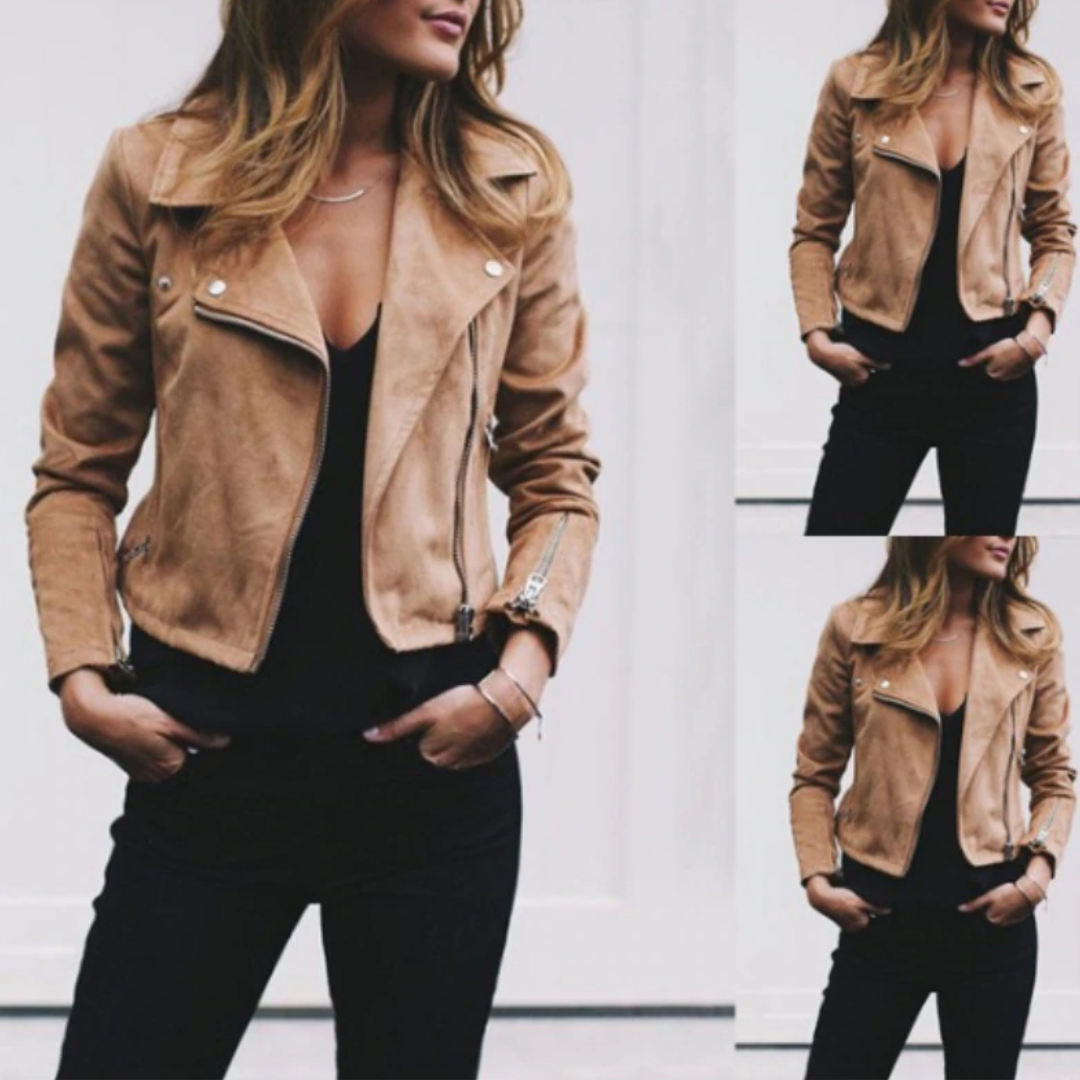 R&B | Slim Reißverschlussjacke - Modern & Elegant