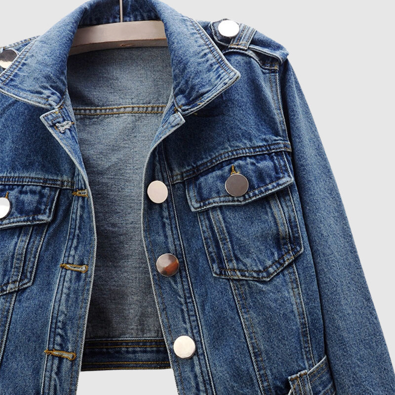 R&B | Stylische Kurze Jeansjacke
