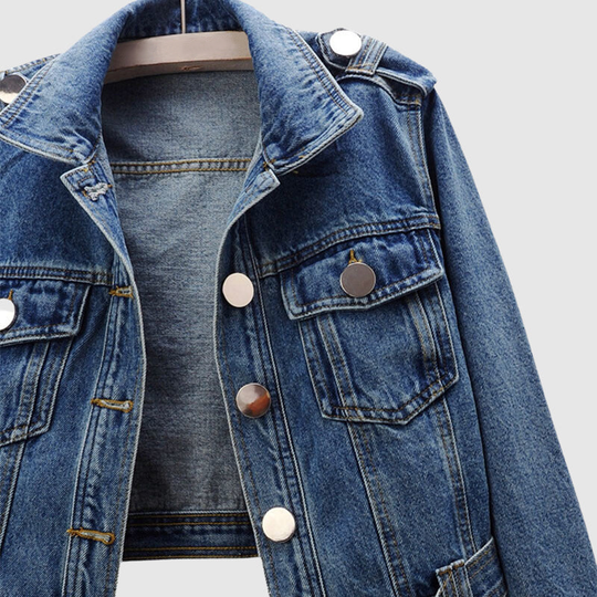 R&B | Stylische Kurze Jeansjacke