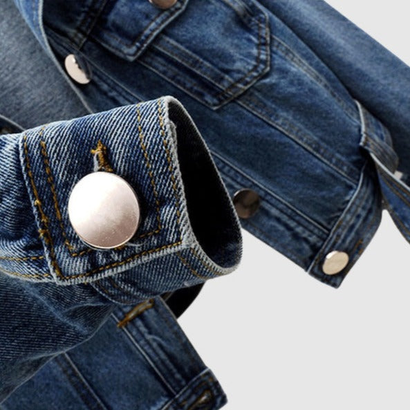 R&B | Stylische Kurze Jeansjacke
