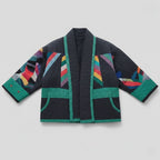 R&B | Damen Kimono Jacke Regenbogen Elegant und Bequem