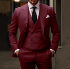 R&B | Herren Smoking 3-teilig - Blazer, Weste & Hose